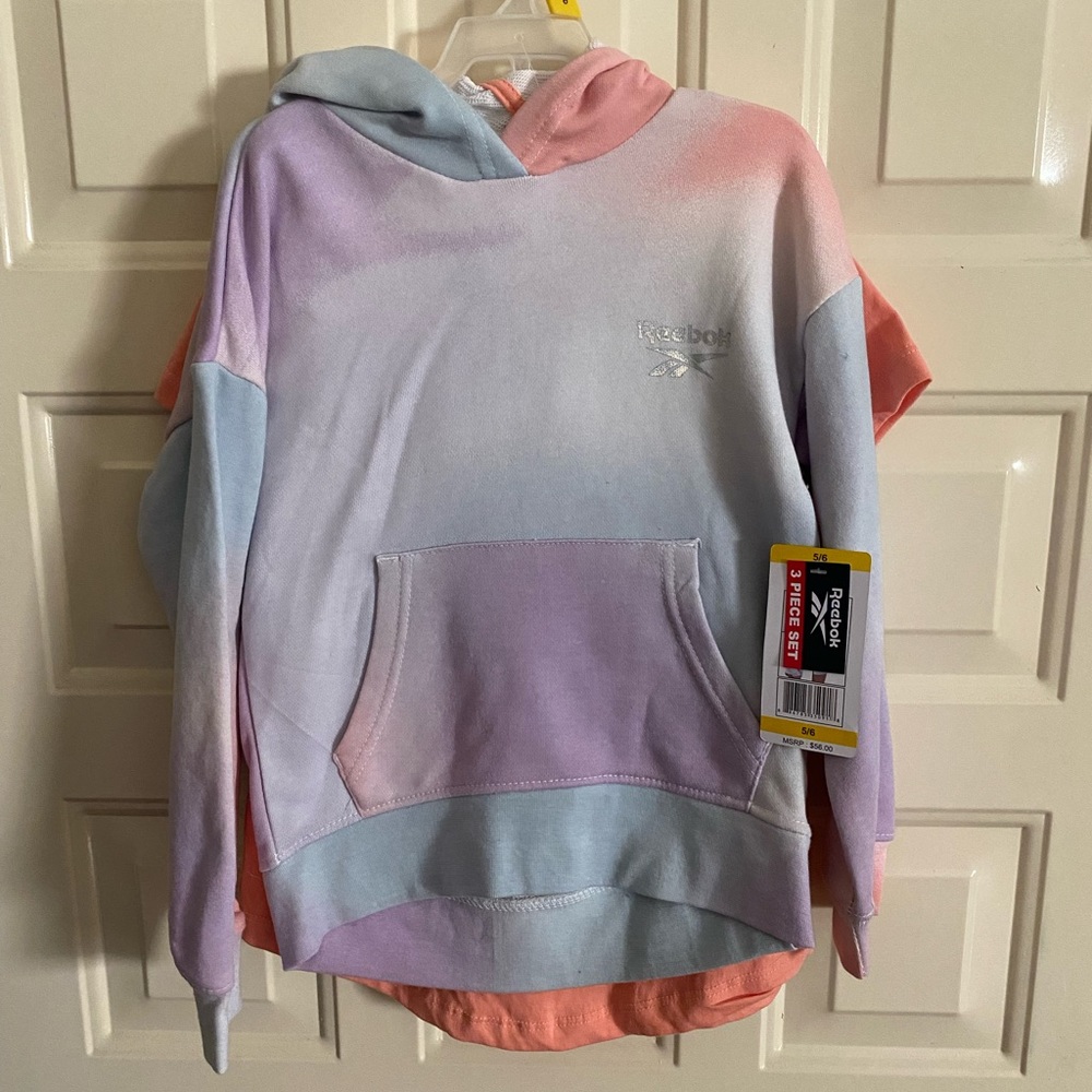 Girls Reebok 3 piece set - Picture 2 of 2